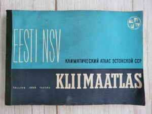 Eesti NSV kliimaatlas . Климатический атлас Эстонской ССР