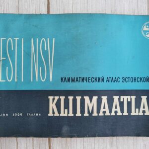 119807553 Eesti NSV kliimaatlas . Климатический атлас Эстонской ССР