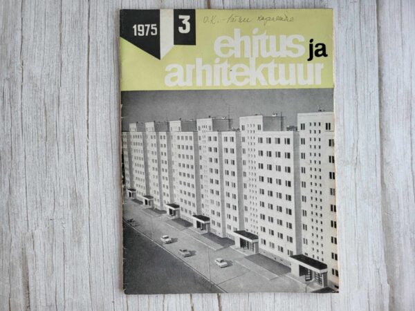 Ehitus ja arhitektuur 1975.3