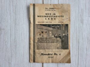 Fa Taru, Pikre & Ko mee ja mesindustarvete ladu