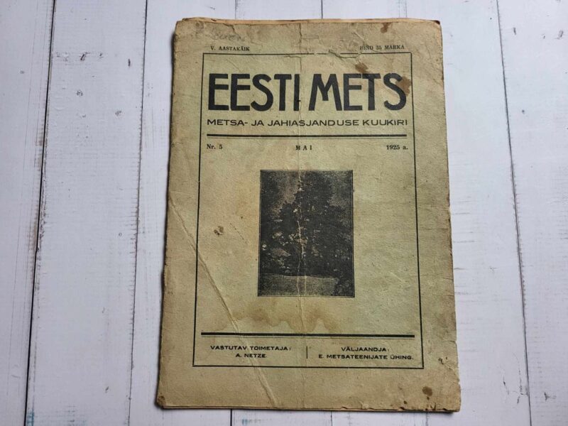 119910250 Eesti mets 1925 mai