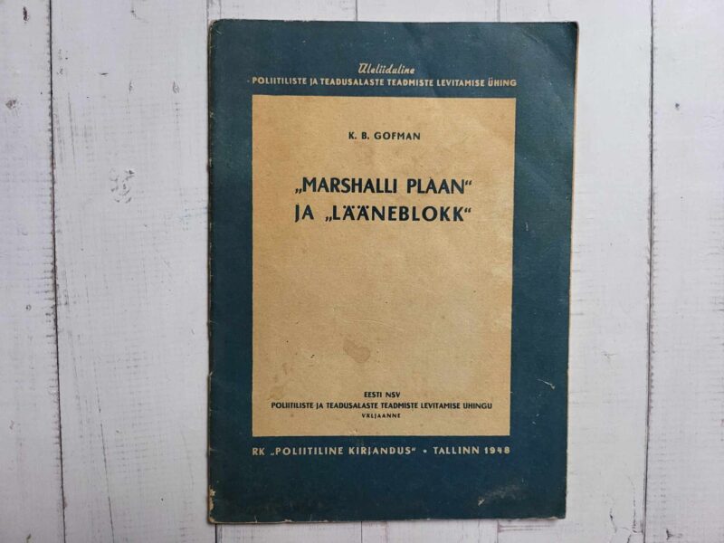 119910656 Marshalli plaan ning Inglismaa ja USA majandus