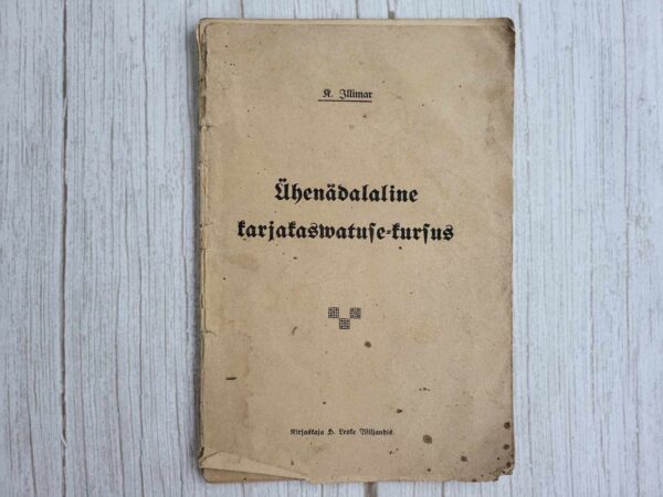 Ühenädaline karjakasvatuse-kursus 1913