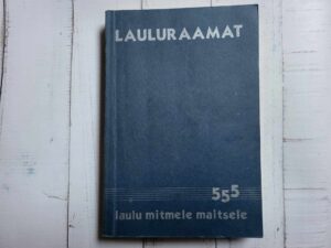 Lauluraamat 555 laulu mitmele maitsele Koostanud Udo Uibo