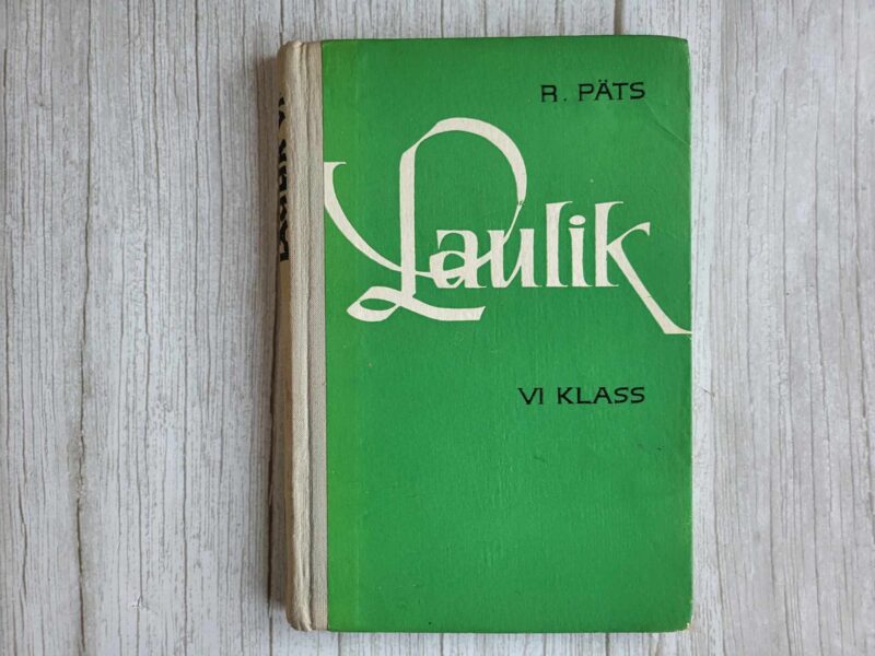 119978643 Laulik VI kl . 1970 . Riho Päts