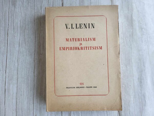 Materialism ja empiriokrititsism . Vladimir Iljitš Lenin