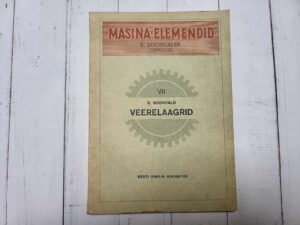 Veerelaagrid . Masina elemendid