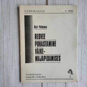 Reovee puhastamine väikemajapidamises . Mait Põldemaa