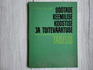 Söötade keemilise koostise ja toiteväärtuse tabelid