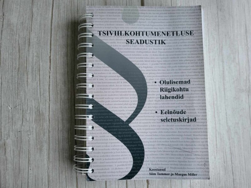 120305519 Tsiviilkohtumenetluse seadustik
