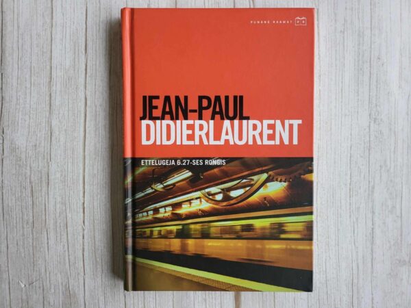Ettelugeja 6.27-ses rongis .  Jean-Paul Didierlaurent