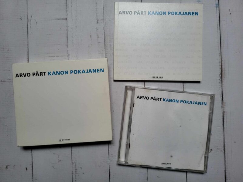 Arvo pärt Kanon Pokajanen