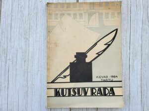 Kustuv rada M Härma Tartu II Keskkooli almanahh