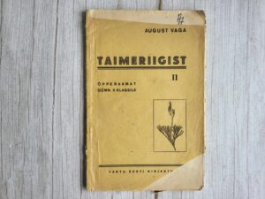 Taimeriigist II . August Vaga