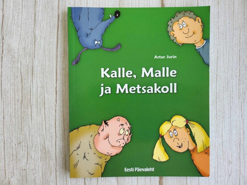 121456607 Kalle Malle ja Metsakoll . Artur Jurin