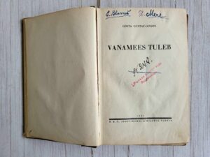Vanamees tuleb Gösta Gustaf-Janson 1937