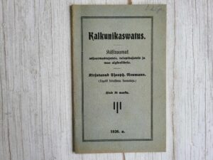 Kalkunikaswatus 1926