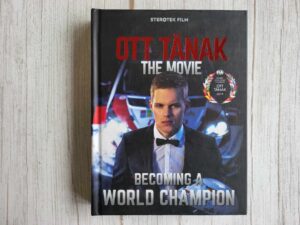 Ott Tänak The movie koos DVD plaatidega