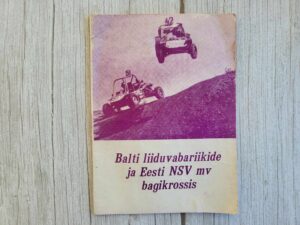 Balti liiduvabariikide ja Eesti Nsv mv bagikrossis 1987