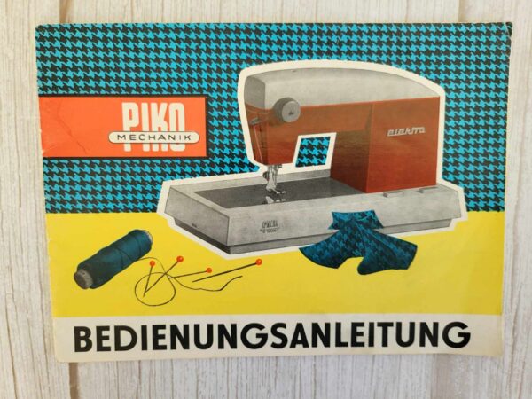 DDR Laste õmblusmasina PIKO Kasutajaraamat