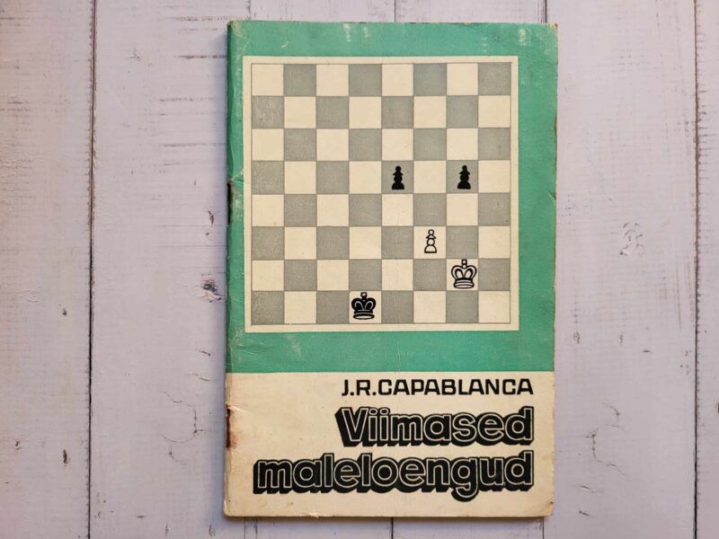 122012806 Viimased maleloengud . Jose-Raul Capablanca