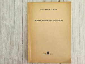 Rooma kirjanduse põhijooni . Richard Kleis