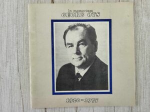 Georg Otsa elu 1920 - 1975