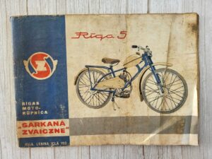 Mopeed Riga 5 serviseraamat