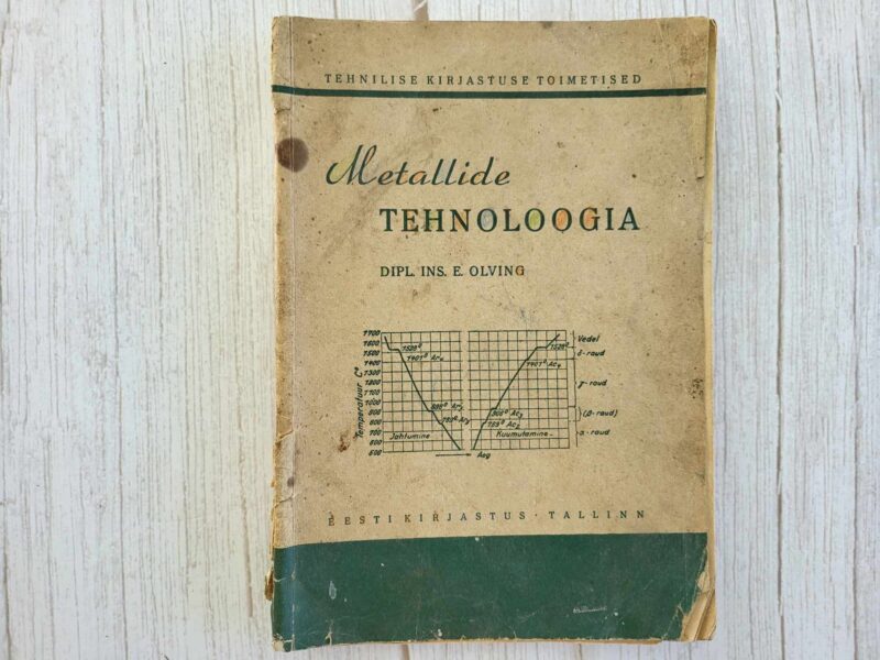 122818124 Metallide tehnoloogia . 1955