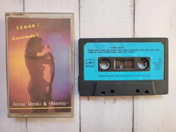 Anne Veski & Nemo - Tänan Gratitude Rariteet Helikassett