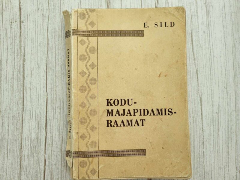 123228831 Kodumajapidamisraamat . Elisabeth Sild