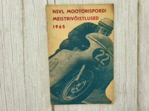 NSV Liidu meistrivõistlused mootorispordis 1965 motosport