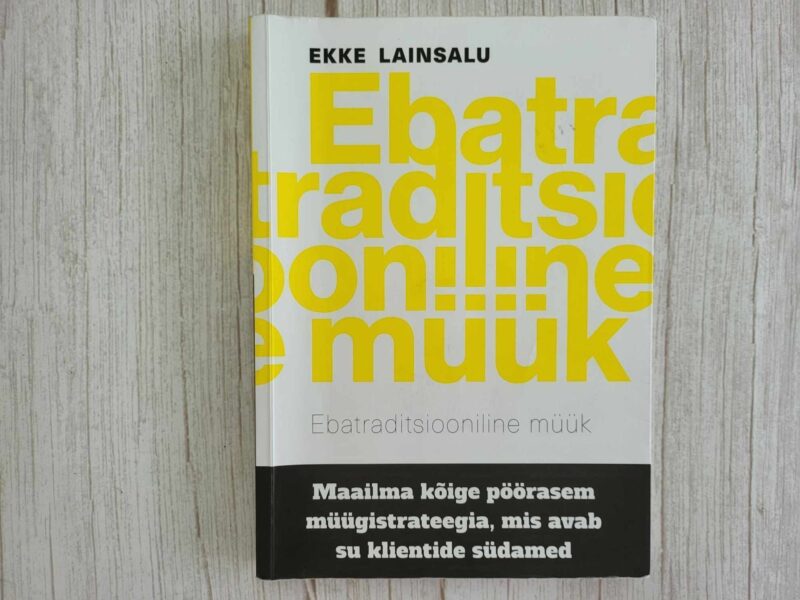 123468694 Ebatraditsiooniline müük . Ekke Lainsalu