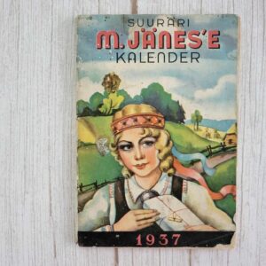 Suuräri M. Jänes'e kalender 1937