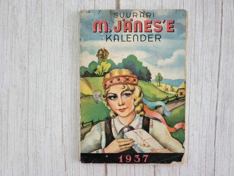 123528667 Suuräri M. Jänes'e kalender 1937
