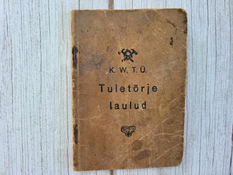 123589617 Kuressaare Wabatahtlik Tuletõrje Ühing Tuletõrje laulud 1930