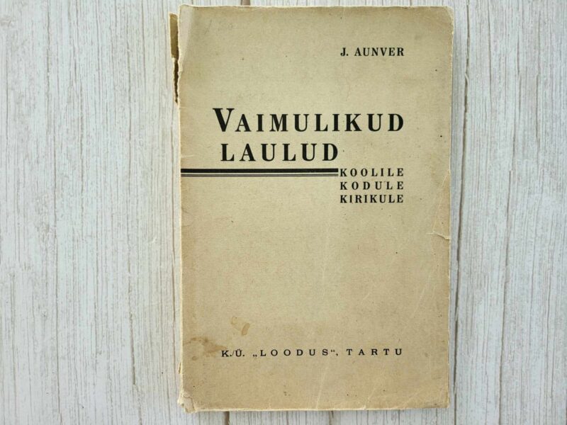 123589873 Vaimulikud laulud 1933