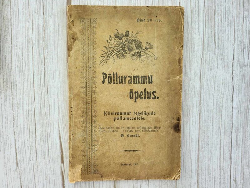 123589967 Põllurammu õpetus . Jüri Brandt 1907