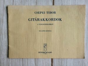 Kitarrimängu õpetus Csepei Tibor Gitárakkordok a tánczeneka
