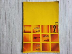 Kitarrimängu õpetus Latwe utwory na gitarę 2