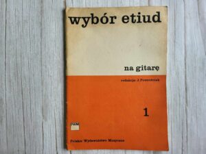 Kitarrimängu õpetus Wybór Etiud Na Gitarę 1