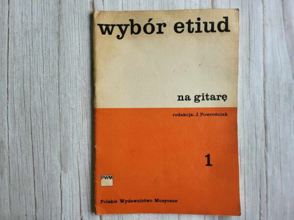 Kitarrimängu õpetus Wybór Etiud Na Gitarę 1