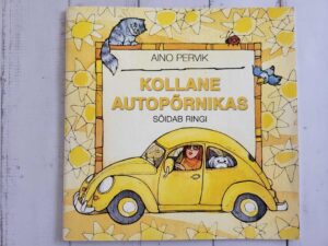 Kollane autopõrnikas sõidab ringi . Aino Pervik
