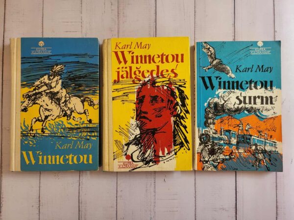 Winnetou . Karl May    3 raamatut