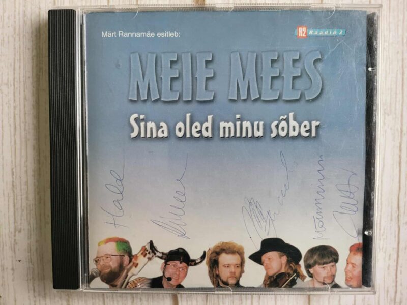Meie Mees Sina oled minu sõber . autogrammidega CD