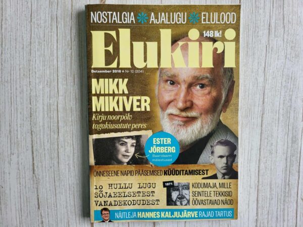 Elukiri 12.2016 Mikk Mikiver