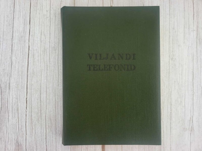 123908054 Viljandi linna ja rajooni telefoniteatmik