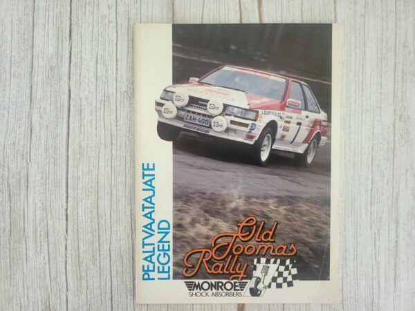 Old Toomas Rally 1988 pealtvaatajate legend