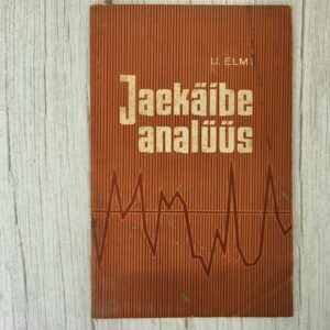 Jaekäibe analüüs . U. Elmi