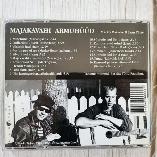 Majakavahi armuhüüd – Marko Matvere & Jaan Tätte